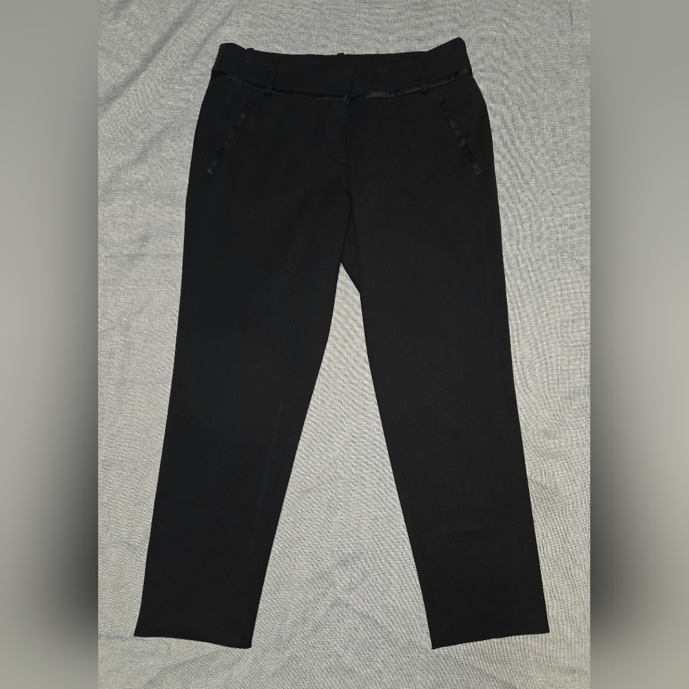 LOFT Black Trouser Pants Marisa Fit Size 6 - Picture 3 of 12